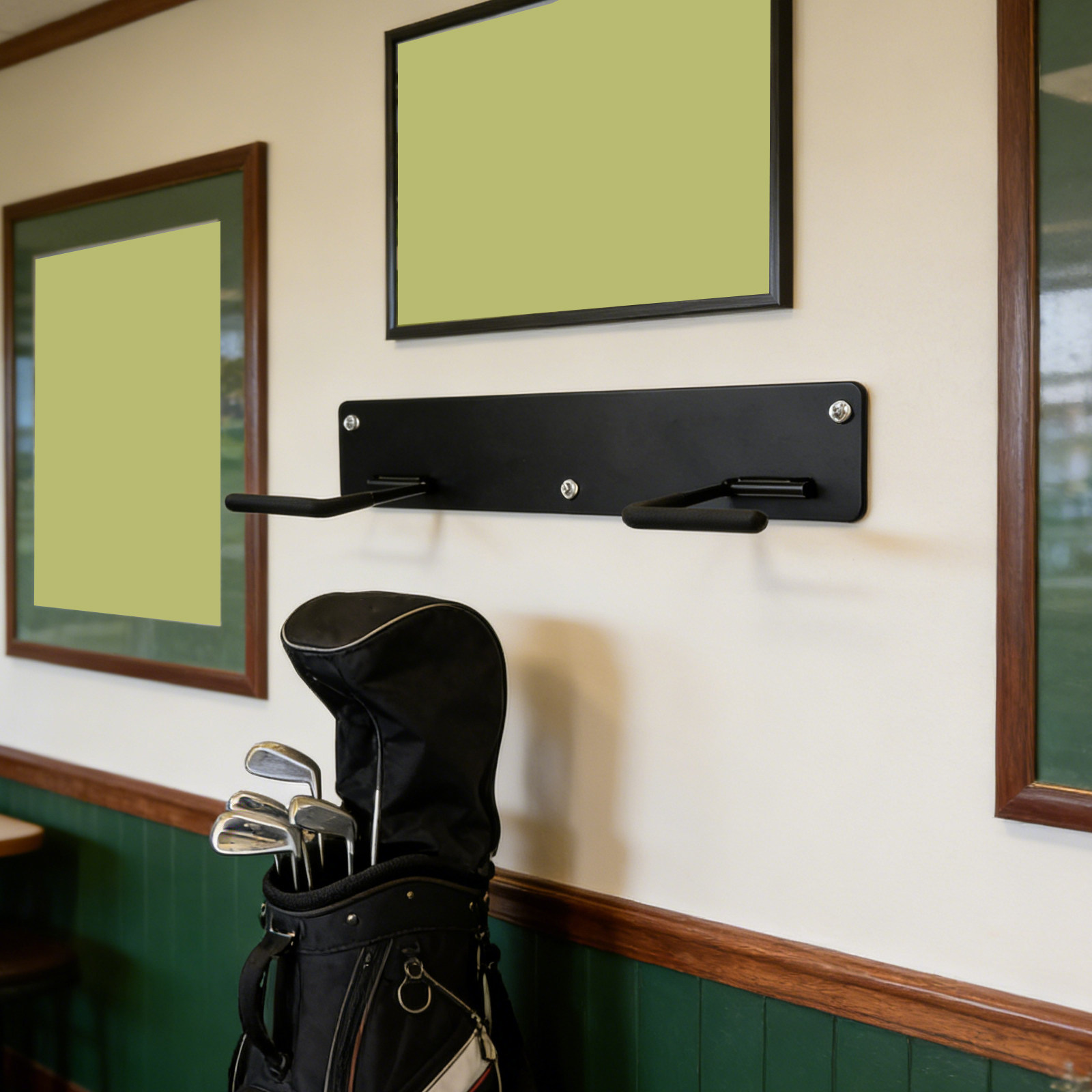 Golf Equipment Organizer For Garage - 벽걸이형 골프백 거치대, 공간 절약형 정리함