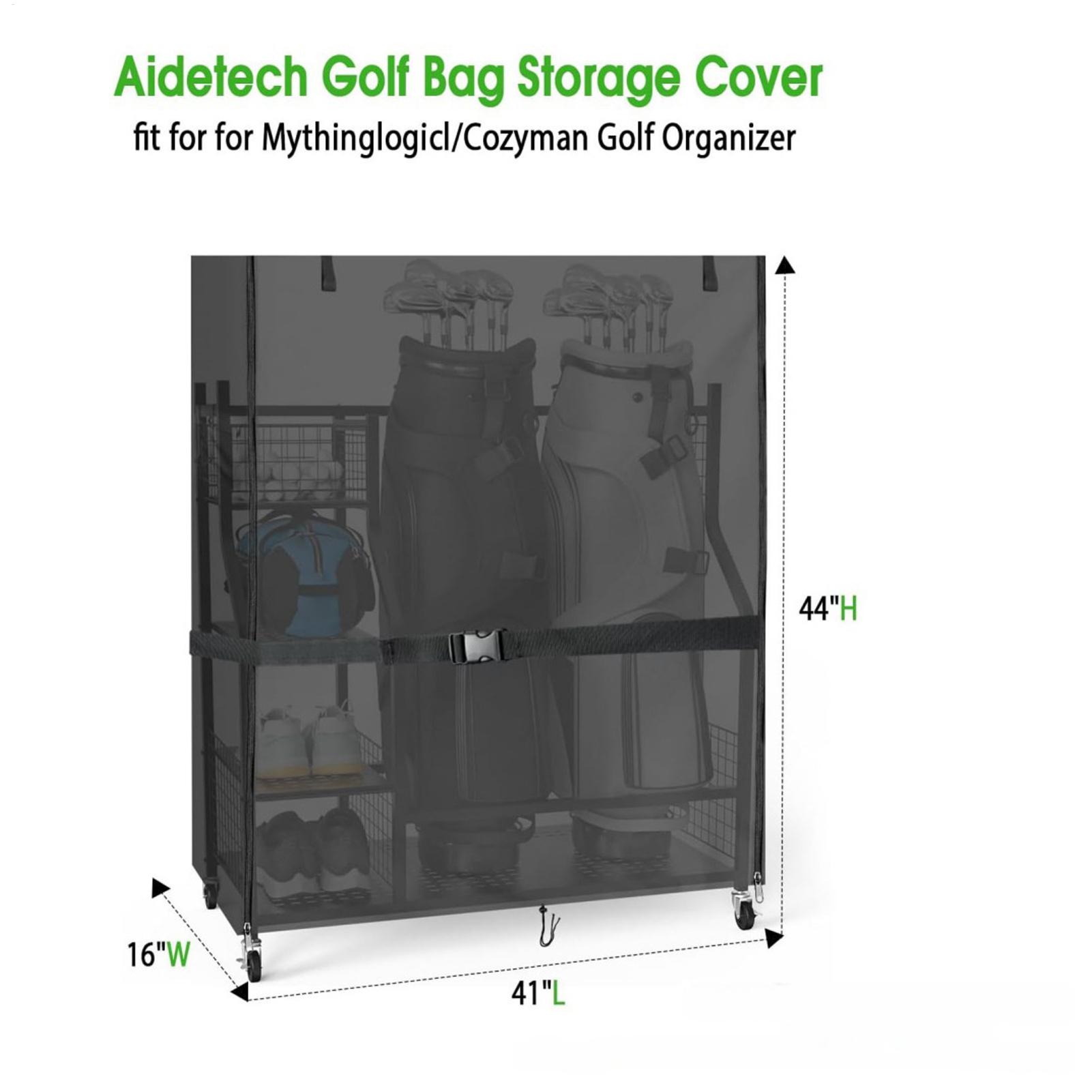 Golf Equipment Organizer For Garage - 골프 가방 스탠드 커버 옥스포드 방진