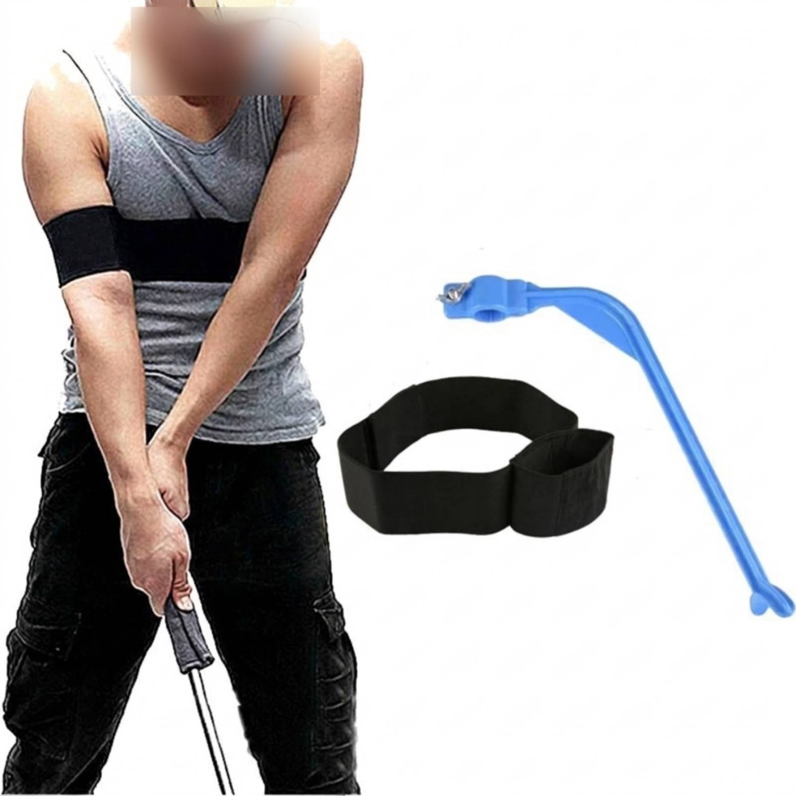 Training Aid Swing - 골프 스윙 훈련 보조 스트랩 휴대용