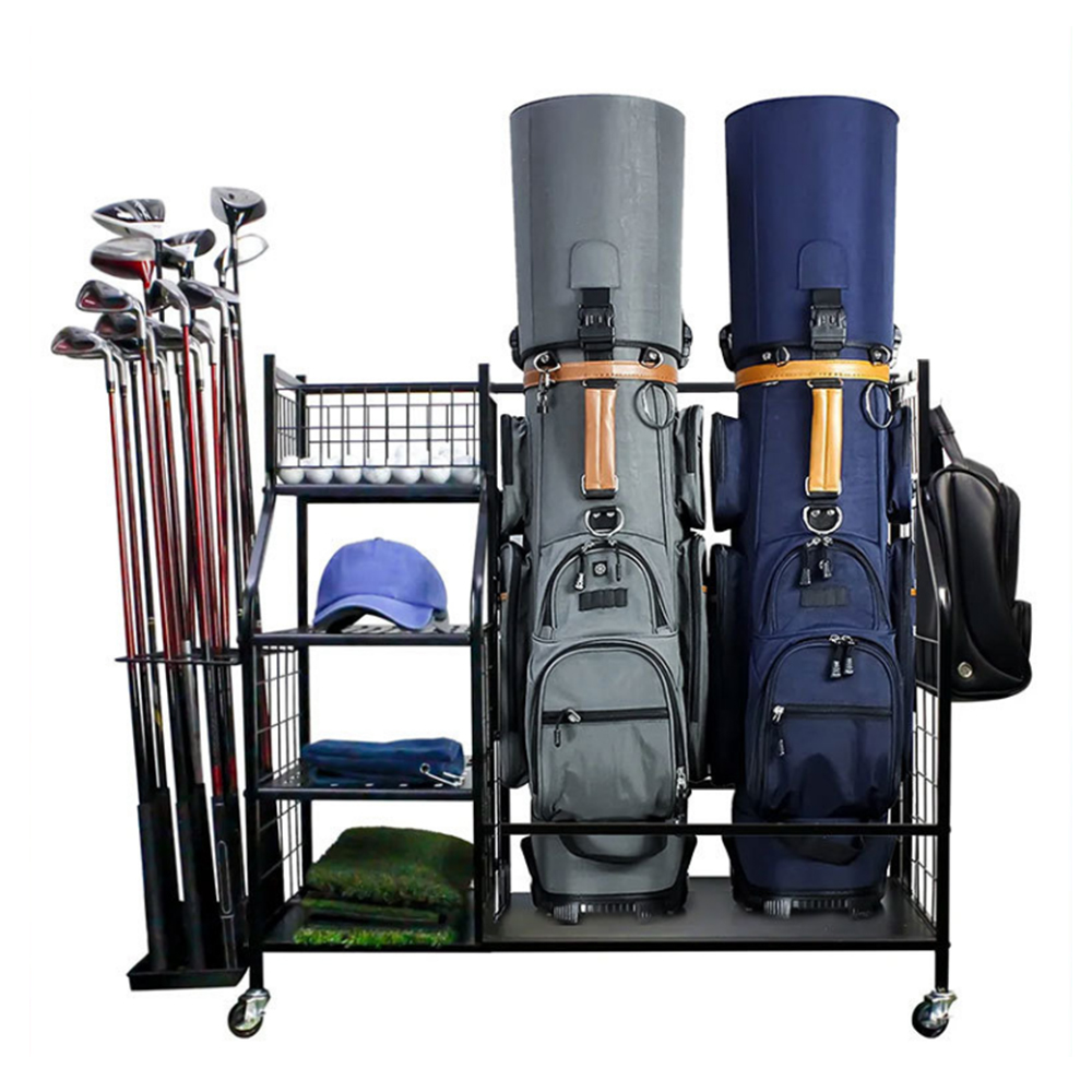 골프 가방 보관 차고 주최자 랙 2개의 스포츠 가방 및 - Golf Equipment Organizer For Garage 리뷰 및 가격