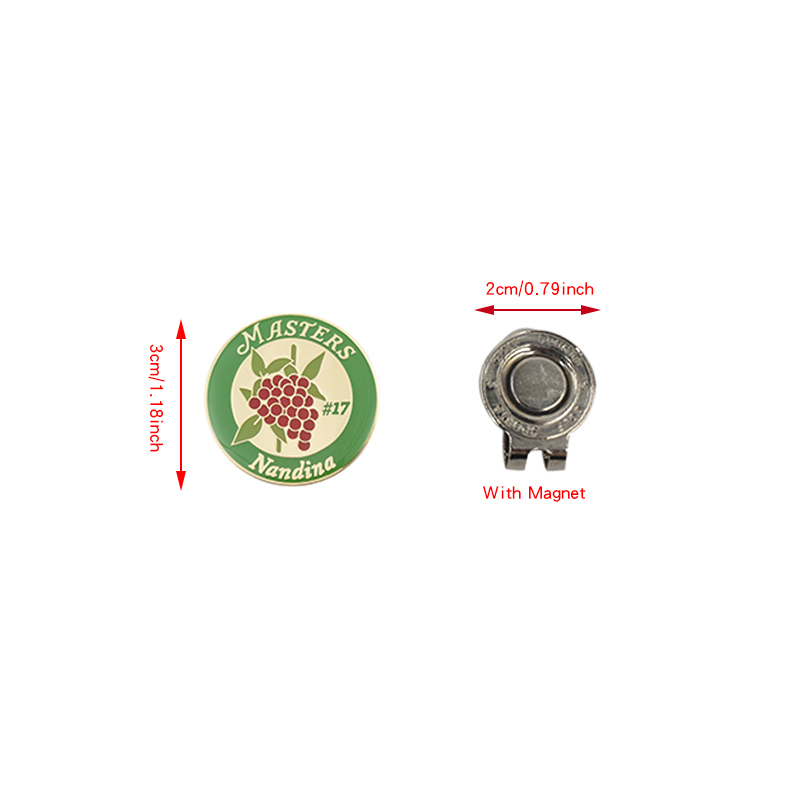 골프 공 마커 모자 클립, 마그네틱 골프 모자 클립,  - Ball Marker Set 리뷰 및 가격