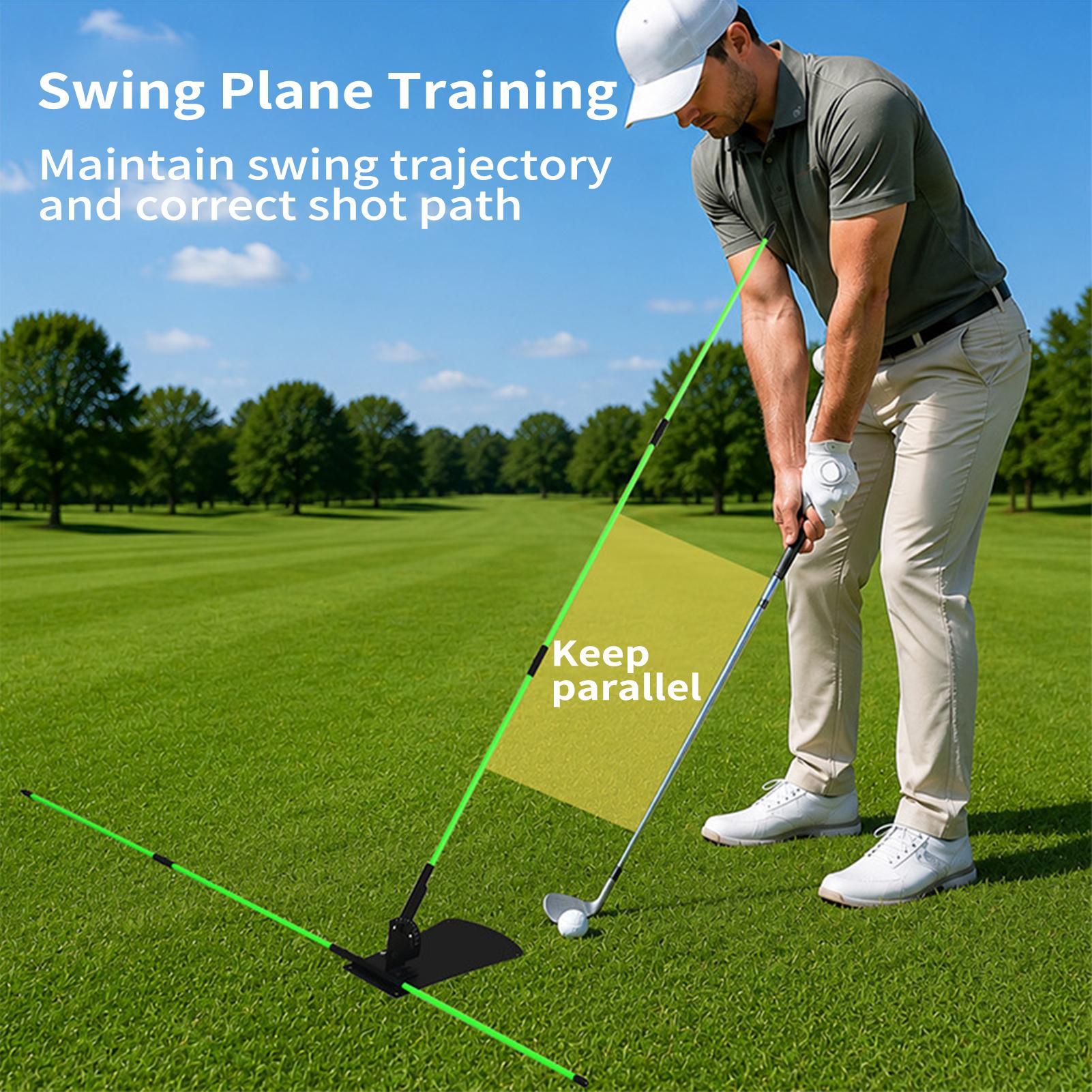 골프 스윙 트레이너 조절 가능한 각도 퍼팅 연습 도구  - Training Aid Swing 리뷰 및 가격