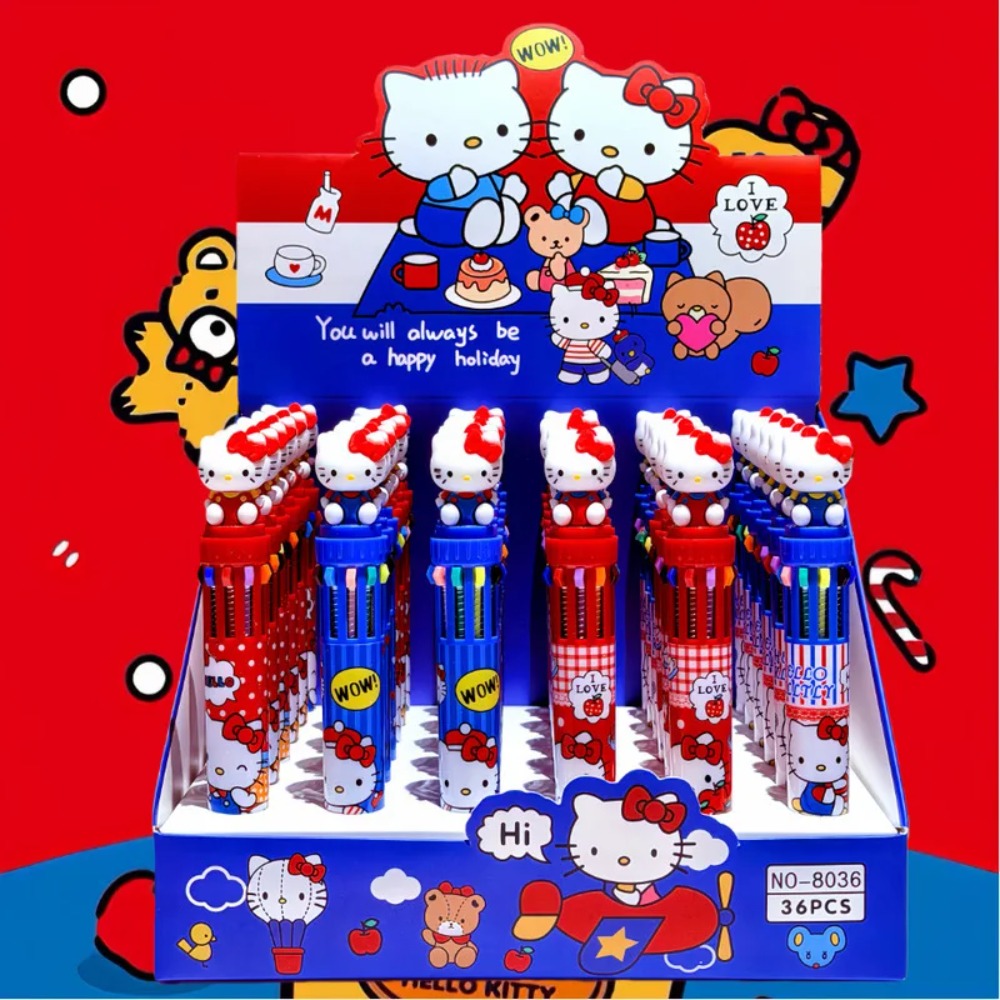 A6/36pcs 애니메이션 Kt 10색 푸시 버튼 볼펜 - Ball Marker Set 리뷰 및 가격