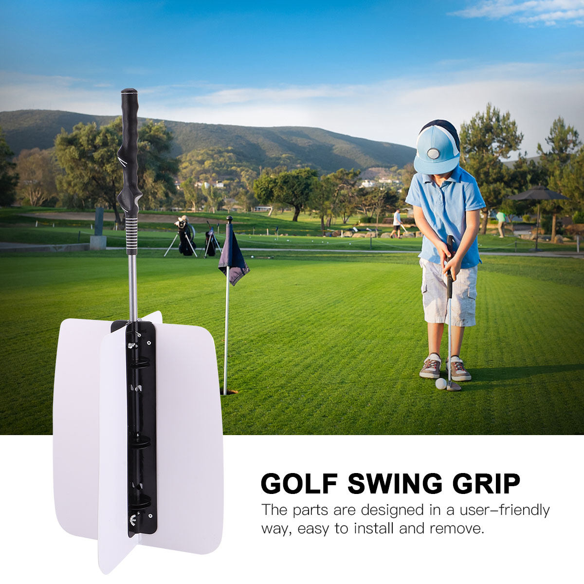 골프 스윙 훈련 보조기구 초보자를 위한 파워 저항 그립 - Training Aid Swing 리뷰 및 가격