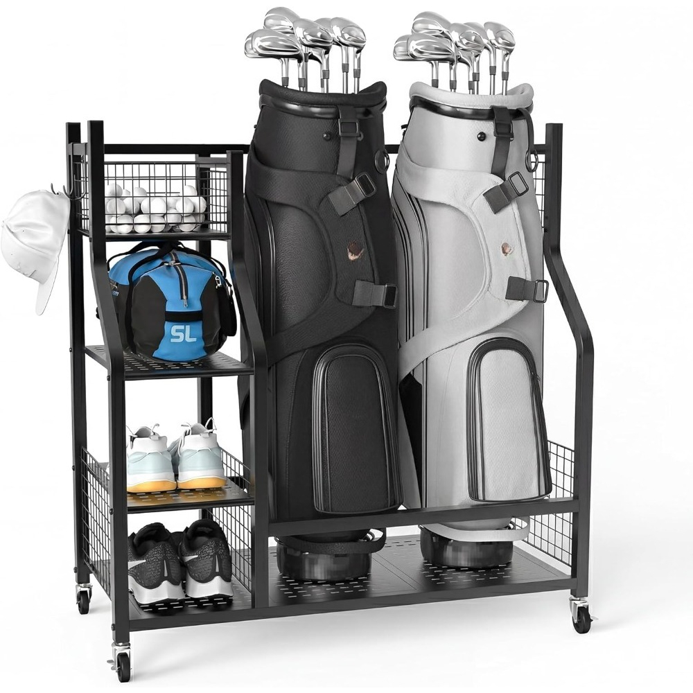 특대형 골프백 보관 스탠드, 차고 정리용 장비 랙, 창 - Golf Equipment Organizer For Garage 리뷰 및 가격